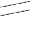 Rohrbügel aus Stahlrohr Ø 48 x 2,5 mm mit Querholm für Dübelbefestigung - Art.Nr. 448_64