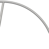 Edelstahlfahrradanlehnbügel Ø 48 mm - Art.Nr. 449_50