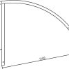Edelstahlfahrradanlehnbügel Ø 48 mm - Art.Nr. 449_50 – Bild 3