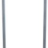 Ahnlehnbügel aus Flachstahl 50 x 12 mm ohne Querholm Gesamtbreite: 750 mm feuerverzinkt - Art.Nr. 450_075