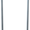 Ahnlehnbügel aus Flachstahl 50 x 12 mm ohne Querholm Gesamtbreite: 750 mm feuerverzinkt - Art.Nr. 450_075 – Bild 3