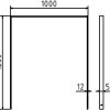 Ahnlehnbügel aus Flachstahl 50 x 12 mm - Art.Nr. 450_100 – Bild 4