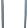 Anlehnbügel aus Flachstahl 80 x 12 mm ohne Querholm Gesamtbreite: 750 mm feuerverzinkt - Art.Nr. 452_075 – Bild 3