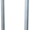 Anlehnbügel aus Stahlrohr Rechteckrohr 60 x 60 mm ohne Querholm Gesamtbreite: 750 mm feuerverzinkt - Art.Nr. 454_075 – Bild 3