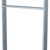 Ahnlehnbügel aus Stahlrohr 80 x 20 mm - Art.Nr. 459_075 – Bild 3