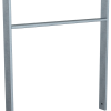 Ahnlehnbügel aus Stahlrohr 80 x 20 mm - Art.Nr. 459_100