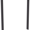 Ahnlehnbügel aus Stahlrohr 80 x 20 mm - Art.Nr. 459_110B