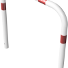 Rohrbügel aus Stahlrohr Ø 60 x 2,5 mm ohne Querholm zum Einbetonieren - Art.Nr. 465_06B – Bild 3