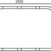Rohrbügel aus Stahlrohr Ø 60 x 2,5 mm ohne Querholm zum Einbetonieren - Art.Nr. 465_08B – Bild 4