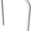 Rohrbügel aus Stahlrohr Ø 60 x 2,5 mm ohne Querholm zum Einbetonieren - Art.Nr. 465_12 – Bild 3
