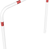 Rohrbügel aus Stahlrohr Ø 60 x 2,5 mm ohne Querholm zum Einbetonieren - Art.Nr. 465_15B