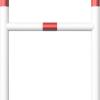 Rohrbügel aus Stahlrohr Ø 60 x 2,5 mm mit Querholm zum Einbetonieren - Art.Nr. 465_21B – Bild 2