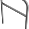 Rohrbügel aus Stahlrohr Ø 60 x 2,5 mm mit Querholm zum Einbetonieren Gesamtbreite: 1000 mm Gesamthöhe: 1200 mm feuerverzinkt - Art.Nr. 465_22 – Bild 3