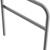Rohrbügel aus Stahlrohr Ø 60 x 2,5 mm mit Querholm zum Einbetonieren - Art.Nr. 465_23 – Bild 3