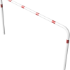 Rohrbügel aus Stahlrohr Ø 60 x 2,5 mm ohne Querholm zum Einbetonieren - Art.Nr. 465_25B – Bild 3