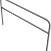 Rohrbügel aus Stahlrohr Ø 60 x 2,5 mm mit Querholm zum Einbetonieren - Art.Nr. 465_35 – Bild 3