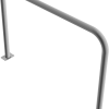 Rohrbügel aus Stahlrohr Ø 60 x 2,5 mm ohne Querholm für Dübelbefestigung Gesamtbreite: 1500 mm Gesamthöhe: 1000 mm feuerverzinkt - Art.Nr. 465_53 – Bild 3