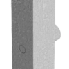 Absperrpfosten 70 x 70 mm umlegbar und herausnehmbar - Art.Nr. 4701FUH – Bild 3