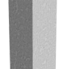 Absperrpfosten 70 x 70 mm umlegbar mit Dreikantverschluss - Art.Nr. 470FU – Bild 3
