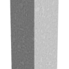 Absperrpfosten 70 x 70 mm ortsfest für Dübelbefestigung - Art.Nr. 470P – Bild 2