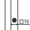 Stilpoller Stahlrohr 70 x 70 mm Serie 473B - Art.Nr. 473FB – Bild 4