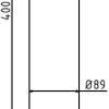 Bodenhülse mit zwei Verschraubungen für Ø 48, Ø 60, Ø 76 mm Rohrpfosten - Art.Nr. 473_44 – Bild 4