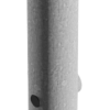 Absperrpfosten Stahlrohr Ø 76 x 2,6 mm umlegbar mit Dreikantverschluss - Art.Nr. 476FUH – Bild 3