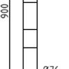 Absperrpfosten Stahlrohr Ø 76 x 2,6 mm ortsfest für Dübelbefestigung - Art.Nr. 476PB – Bild 4