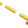 Rammschutz-Bügel Stahlrundrohr Ø 60 mm für Dübelbefestigung Gesamtlänge: 1000 mm - Art.Nr. 477_35BG – Bild 3