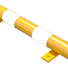 Rammschutz-Balken Stahlrundrohr Ø 76 mm für Dübelbefestigung Gesamtbreite: 800 mm - Art.Nr. 477_41BG – Bild 3