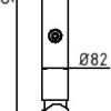 Absperr-Stilpfosten Serie 482B Ø 82 mm - Art.Nr. 482FUHB – Bild 4