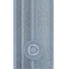 Absperrpfosten Stahlrohr Ø 89 x 2,9 mm herausnehmbar mit Dreikantverschluss - Art.Nr. 489F – Bild 2