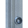 Absperrpfosten Stahlrohr Ø 89 x 2,9 mm herausnehmbar mit Dreikantverschluss - Art.Nr. 489F – Bild 3