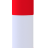 Absperrpfosten Stahlrohr Ø 89 x 2,9 mm ortsfest für Dübelbefestigung - Art.Nr. 489PB – Bild 3