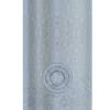 Absperrpfosten Stahlrohr Ø 102 x 2,9 mm herausnehmbar mit Dreikantverschluss - Art.Nr. 491F – Bild 2