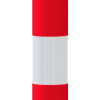 Absperrpfosten Stahlrohr Ø 102 x 2,9 mm ortsfest für Dübelbefestigung - Art.Nr. 491PB – Bild 3
