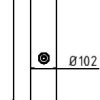 Stilpoller Stahlrohr Ø 102 mm - Art.Nr. 492FB – Bild 4