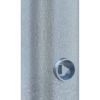 Absperrpfosten Stahlrohr Ø 108 x 2,9 mm herausnehmbar mit Dreikantverschluss - Art.Nr. 493F – Bild 3