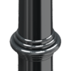 Alu-Stilpfosten Serie 495B - Art.Nr. 495B