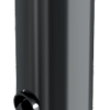 Stilpoller Stahlrohr Ø 108 mm Höhe Überflur 750 mmGesamtlänge ca. 1100 mm herausnehmbar, mit Dreikantverschlussnach DIN 3223, selbsteinrastende Verriegelungmit feuerverzinkter Bodenhülse Typ 470.10ca. 500 mm Unterflur ohne Öse - Art.Nr. 4971FB – Bild 3